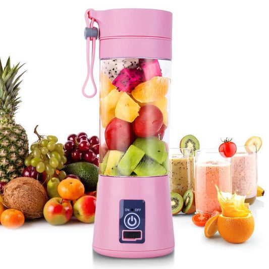 6 Blades USB Charger Portable Juice Blender Mixer