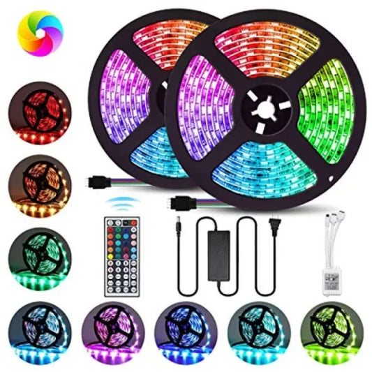 Rgb Led Strip Lights 5m Wifi Smart Led Light Strip Compatible With Alexa,google